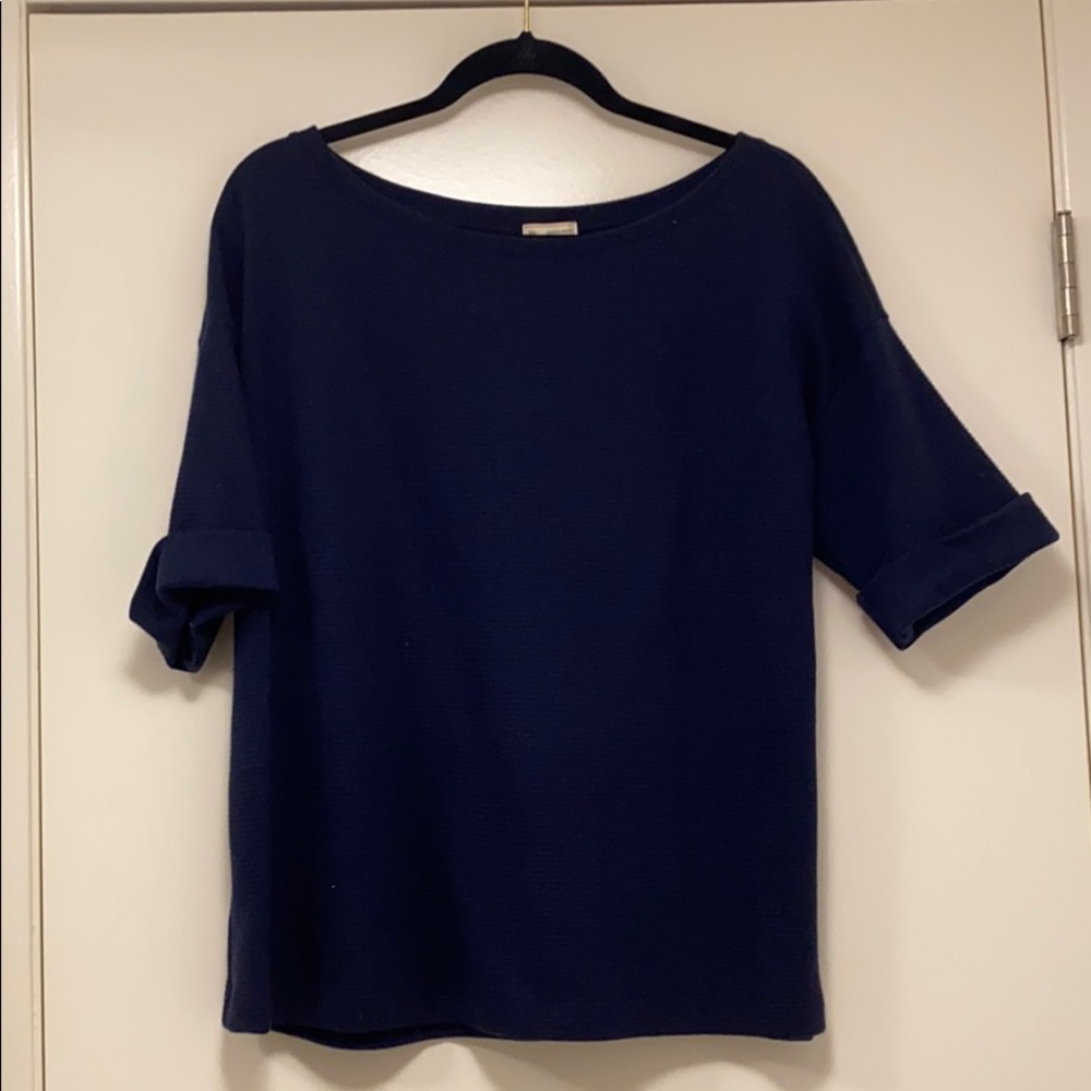 GAP - XXL - Navy blue thick cotton top